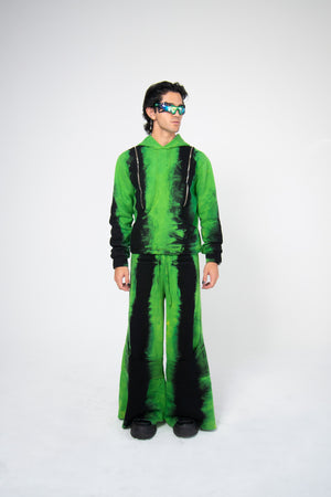 DIVIDER SWEATPANTS - TOXIC GREEN