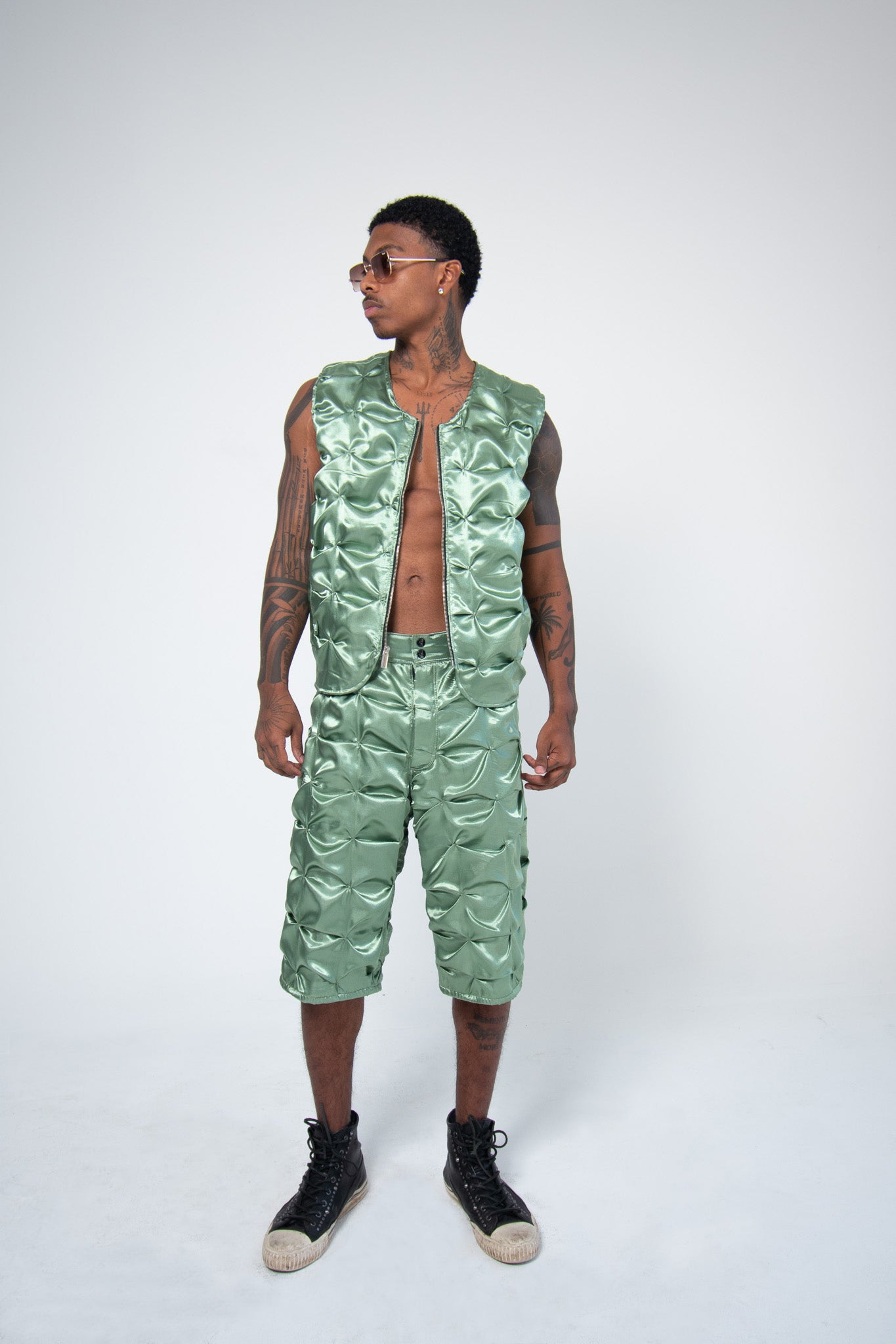 FLUIDITY GREEN VEST