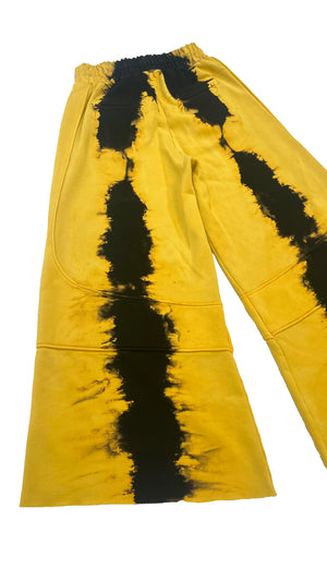 DIVIDER SWEATPANTS - TOXIC YELLOW