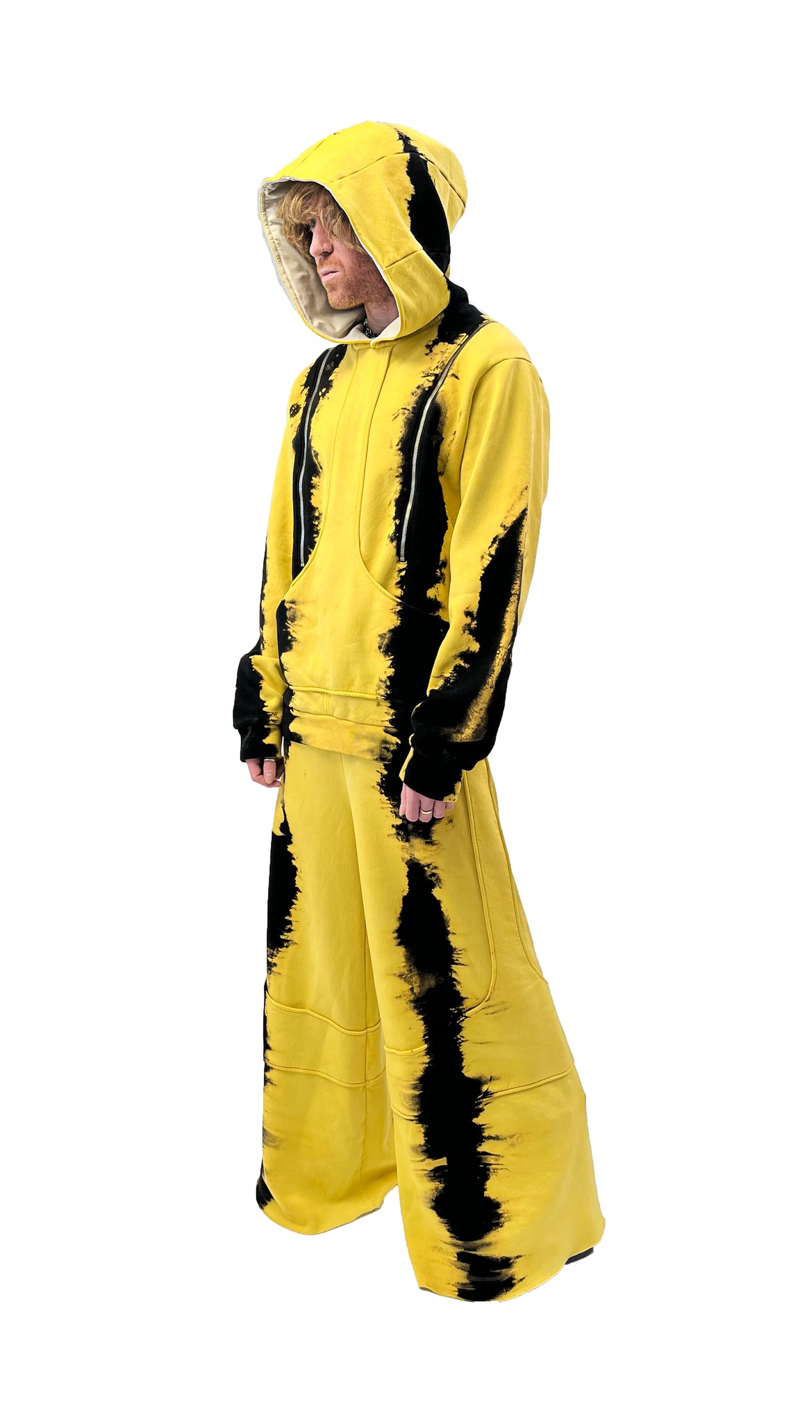 DIVIDER HOODIE - TOXIC YELLOW
