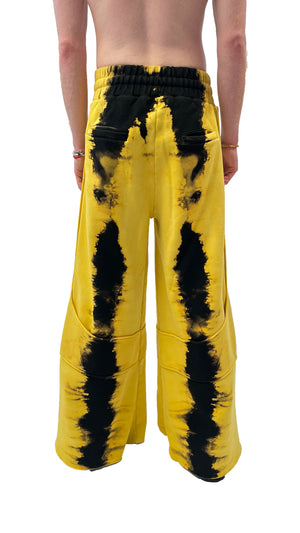 DIVIDER SWEATPANTS - TOXIC YELLOW