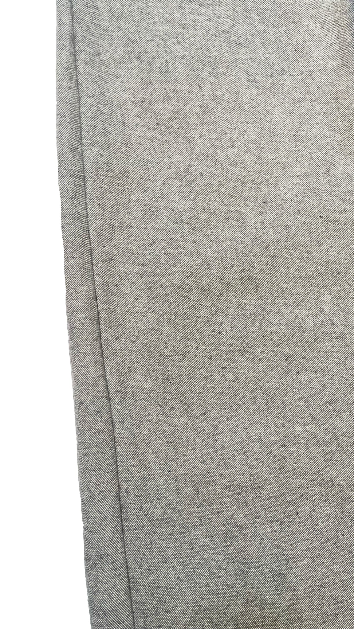 CHAINED DENIM JEANS - GREY