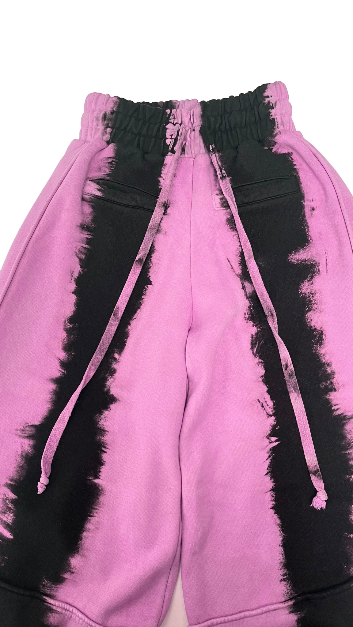 DIVIDER SWEATPANTS - TOXIC PINK