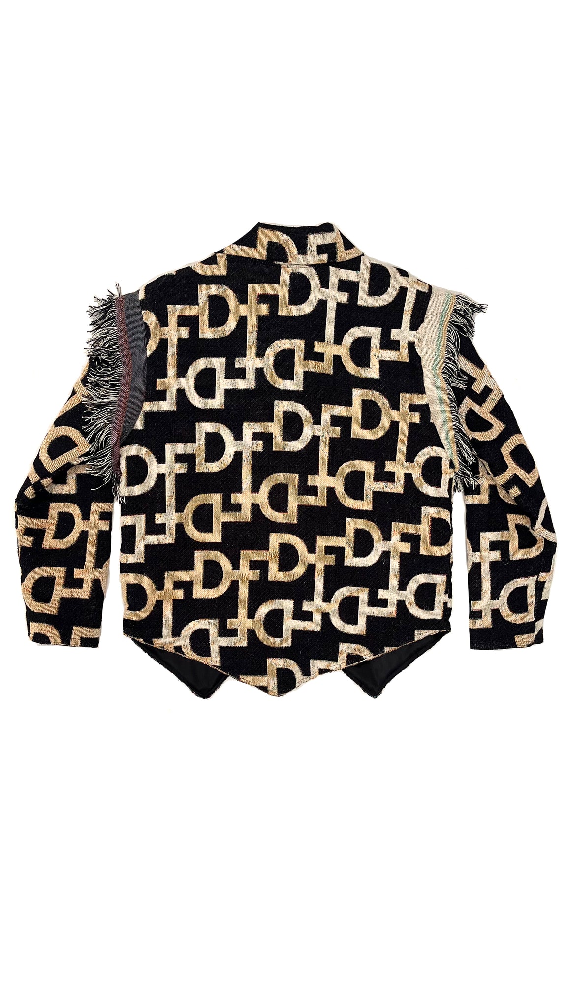 TAPESTRY FRINGE COAT
