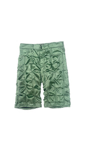 FLUIDITY GREEN SHORTS