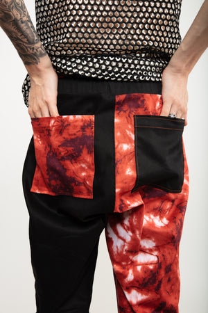 SPLIT RED PANT