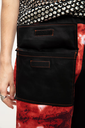 SPLIT RED PANT