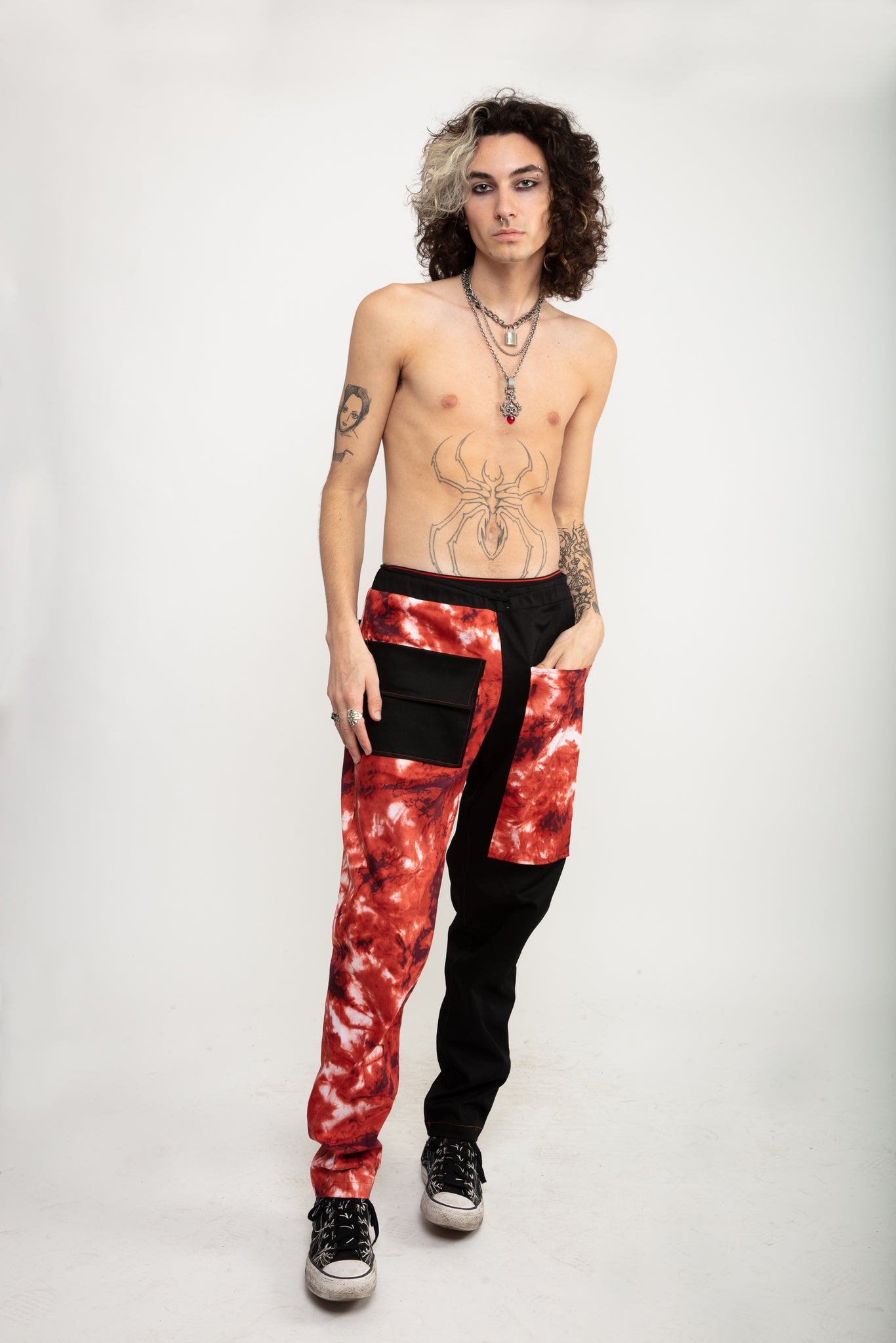 SPLIT RED PANT