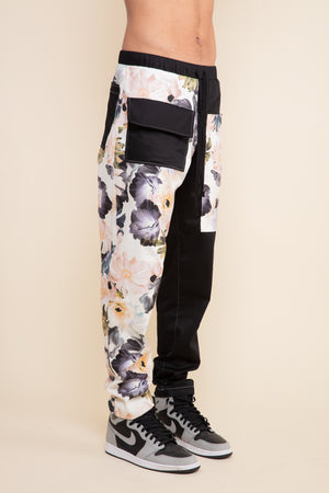 SPLIT FLOWER PANT