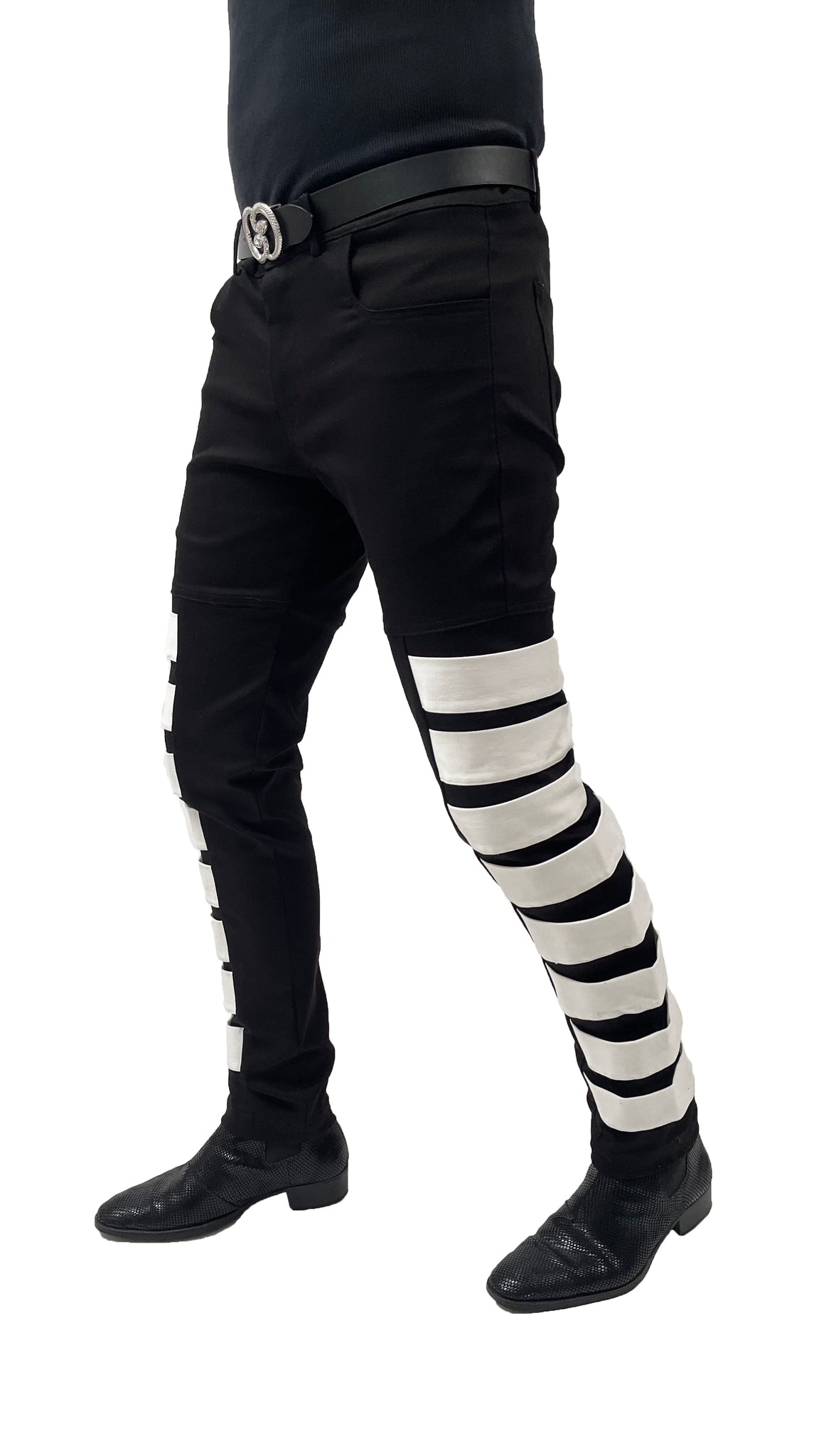 BELOSA PANT BLACK/WHITE