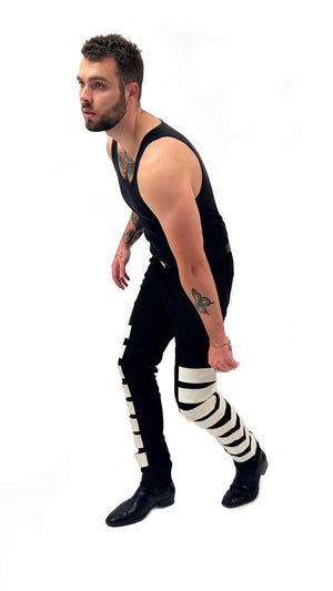 BELOSA PANT BLACK/WHITE