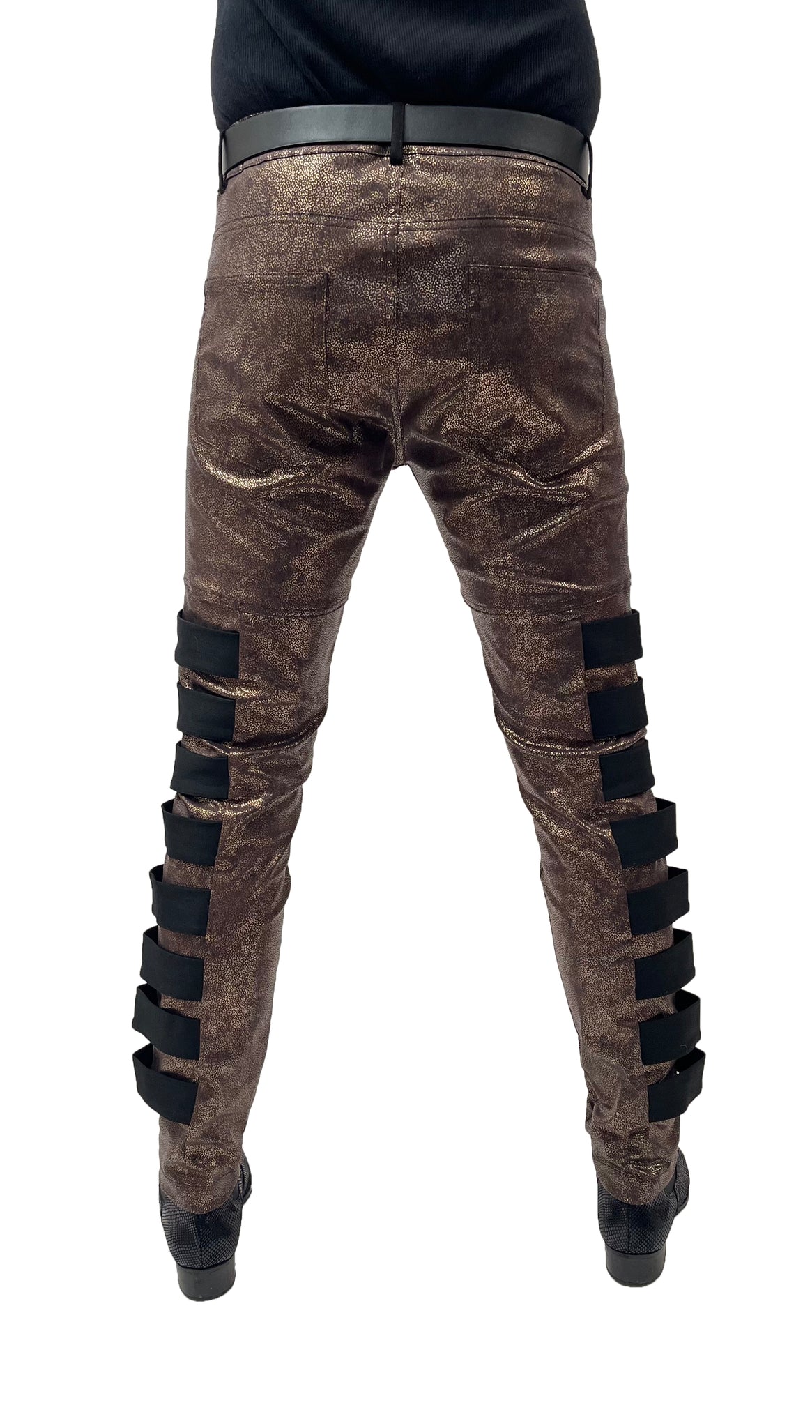 BELOSA PANT BLACK/GOLD