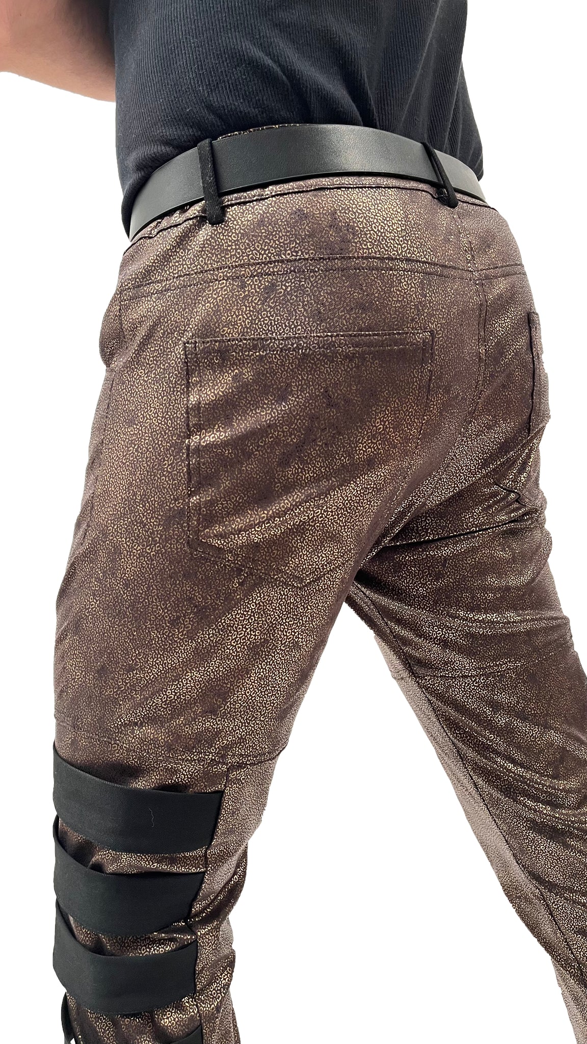 BELOSA PANT BLACK/GOLD