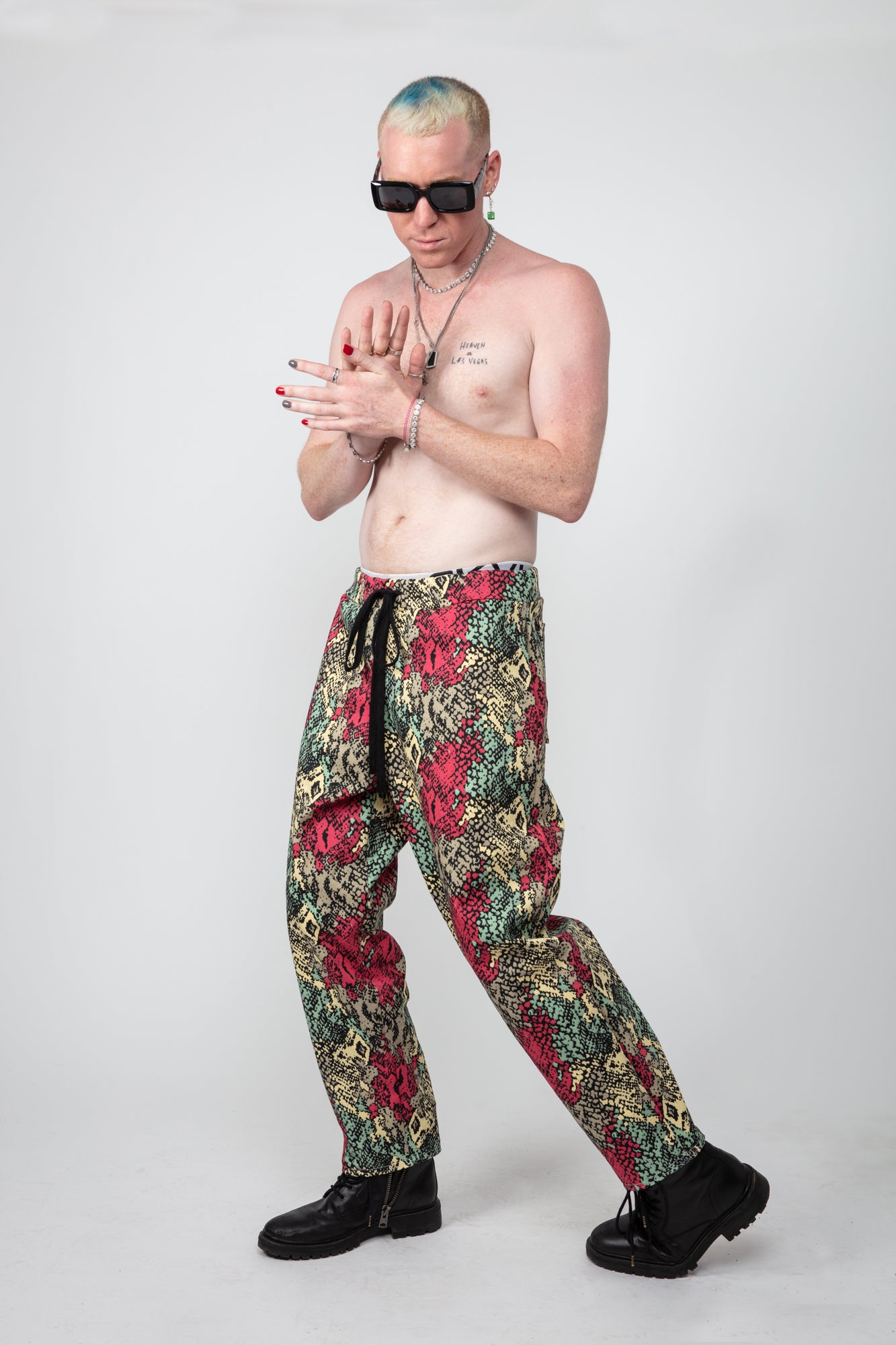SNAKESKIN PANTS