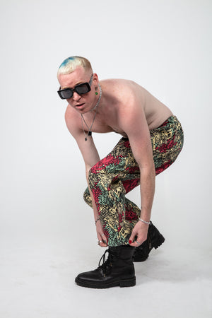 SNAKESKIN PANTS